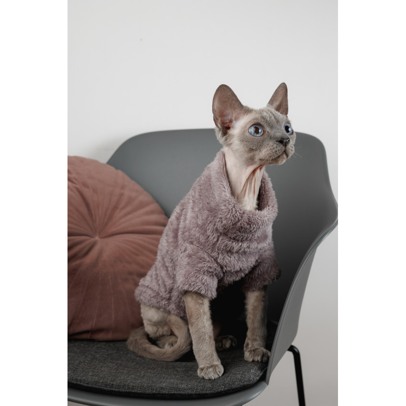 Светр для кота Pet Fashion Tim сірий